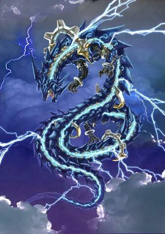 Lightning Bolt Dragon Phone Wallpaper By Vandread12