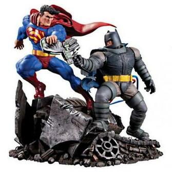 Badass Superman Vs Statue