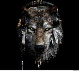 Badass Wolf Wallpaper