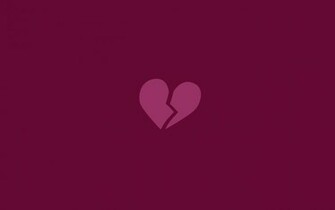 Minimalistic Broken Heart Desktop Pc And Mac Wallpaper