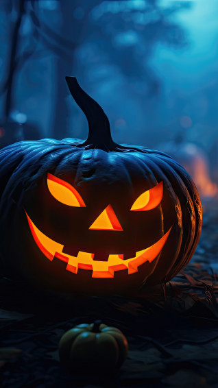 Halloween Pumpkin 4k Wallpaper iPhone HD Phone 3321m