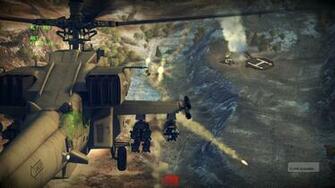Apache Air Assault Video Game Wallpaper Of