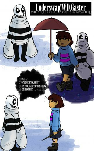 Underswap W D Gaster By The Noisemaker