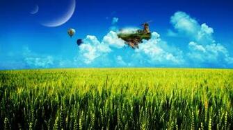 Skyland Wallpaper Photo Manipulated Nature In Jpg