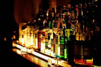 Bottles Bar Wallpaper