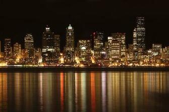 Seattle Night By H00n3r