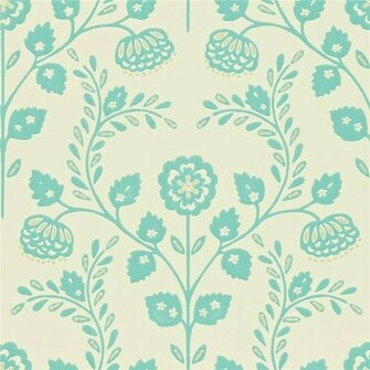 Pearl Aquamarine Lucerne Harlequin Folia Wallpaper