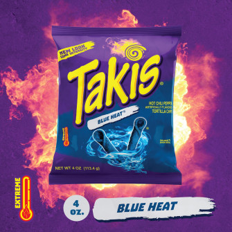 Amazon Takis Blue Heat Rolled Tortilla Chips Hot Chili