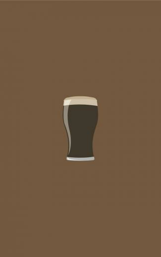 Guinness Beers Minimalistic Best Widescreen Background Awesome