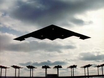 Stealth Bomber At Desktopwallpaper Net