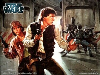 Han And Leia Solo Wallpaper