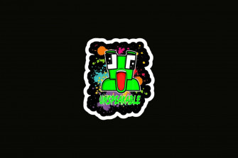 Unspeakable Logo Sticker Wallpaper