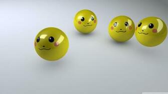 Smiley Faces 3d 4k HD Desktop Wallpaper For Ultra Tv