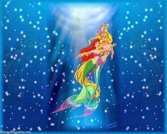 Sangar Wallpaper Mermaid Moon Fantasy Widescreen HD