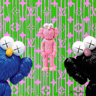 Monakoe Kaws X Louis Vuitton Mutualart
