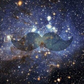 Galaxy Mustache Moustache