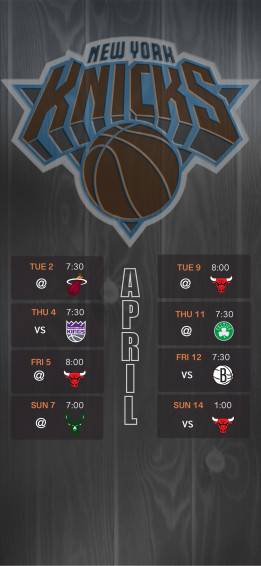 Knicks Season Schedule Wallpaper For iPhone R Nyknicks