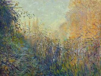 Paintings Nature Claude Monet Impressionism Wallpaper
