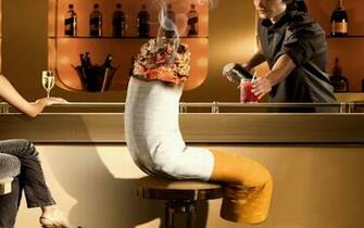 Bar HD Wallpaper Smoking Digital Background For
