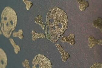 Unique Concepts Design Beware The Moon Skulls Wallpaper