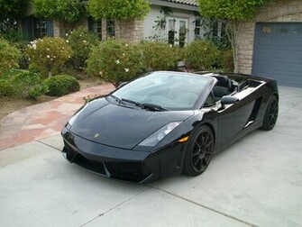 Lamborghini Gallardo Spyder Black Lp560 Bumper