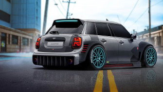 Wallpaper 4k Mini Cooper Digital Art