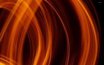 Background Black Flames Abstract Planet In