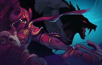 Wallpaper Blizzard Art Diablo Valla Demon Hunters