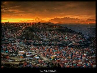 La Paz Bolivia Wallpaper