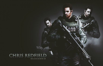 Chris Redfield Re6 Wallpaper By Briellalove