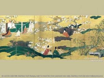 Japanese Art Imperial Paintings Wallpaper X