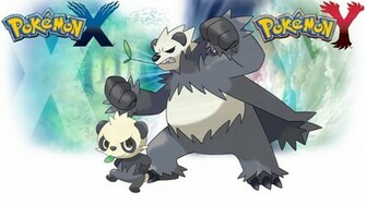 Pokemon X Y Wallpaper Pancham And Pangoro By Thelimomon On