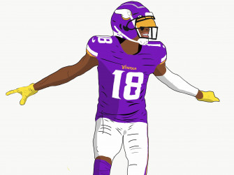 Justin Jefferson R Minnesotavikings