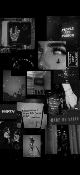 Black Aesthetic Wallpaper Estetika Hitam