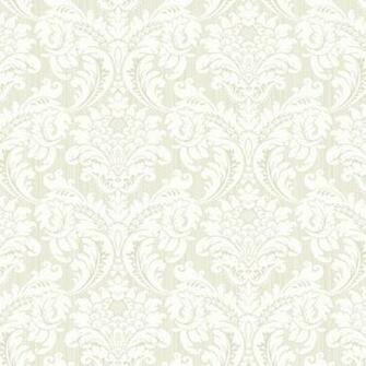 Green And White Strie Flat Damask Wallpaper Wall Sticker Outlet