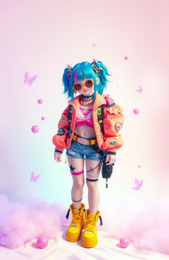 E Girl Wallpaper