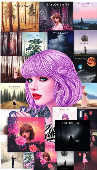 Taylor Swift Album Wallpaper