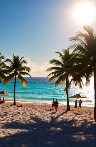 Tropical Beach Screensavers And Wallpaper