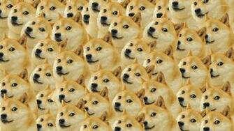 Doge Pattern Wallpaper Meme