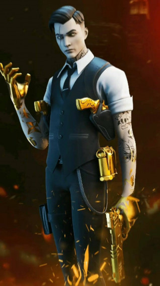 Midas Fortnite Background Wallpaper