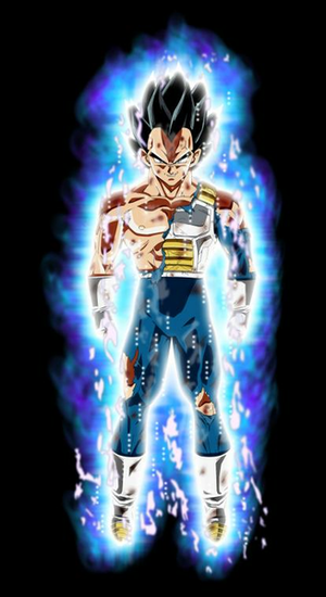 Vegeta Ultra Instinct Aura By Benj San