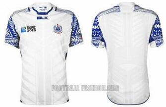 Manu Samoa Rugby World Cup Blk Home And Away Jersey Kit Shirt