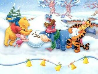 Winnie The Pooh Christmas Wallpaper