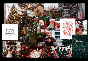 Get Creative This Christmas With A Vintage Photo Collage
