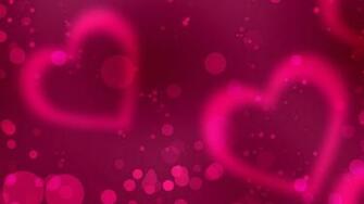 Pink Love Hearts Smoke HD Wallpaper Live