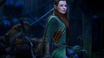 Evangeline Lilly In The Hobbit Wallpaper