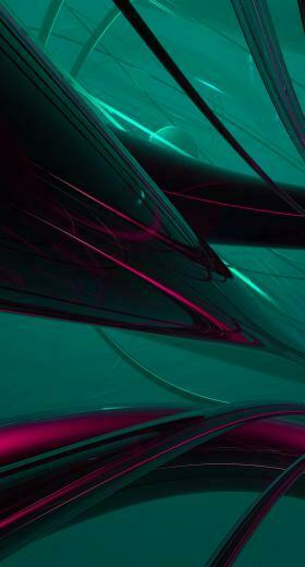 Cool 3d Pattern Green Wallpaper Sc iPhone7plus