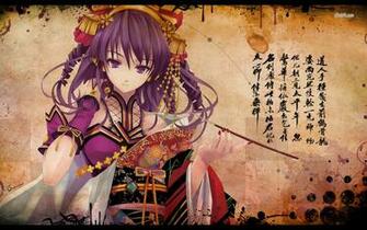 Anime Geisha Wallpaper
