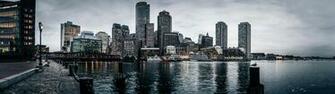 Gorgeous HD Panorama Of Harbor Skyline Xpost From R Wallpaper