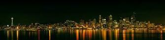 Night Seattle Skyline Wallpaper Pictures